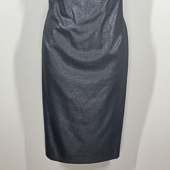 NEW Robert Rodriguez Dress Womens 10 black designer cocktail strapless - Picture 3 of 10